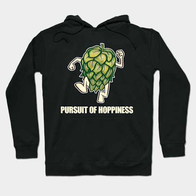 Pursuit of Hoppiness Hoodie by TeeTrend